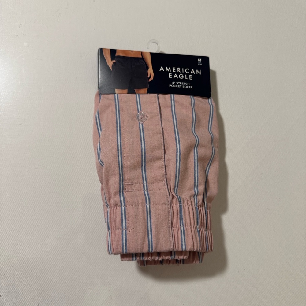 American Eagle Pocket Boxers Mens Medium Pink